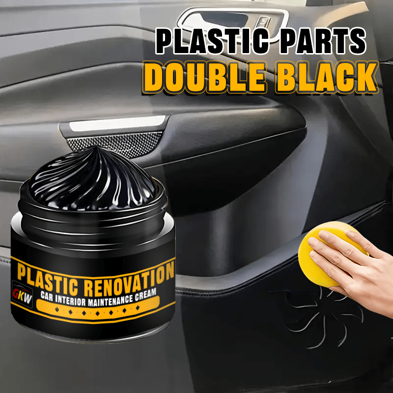 Trim Restorer Plastic - General Automotive Plastic Restorer, Rubber Black