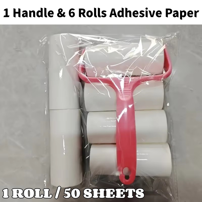 1/6pc Sticky Lint Roller Velve - Car Cleaning Brush 评论和价格