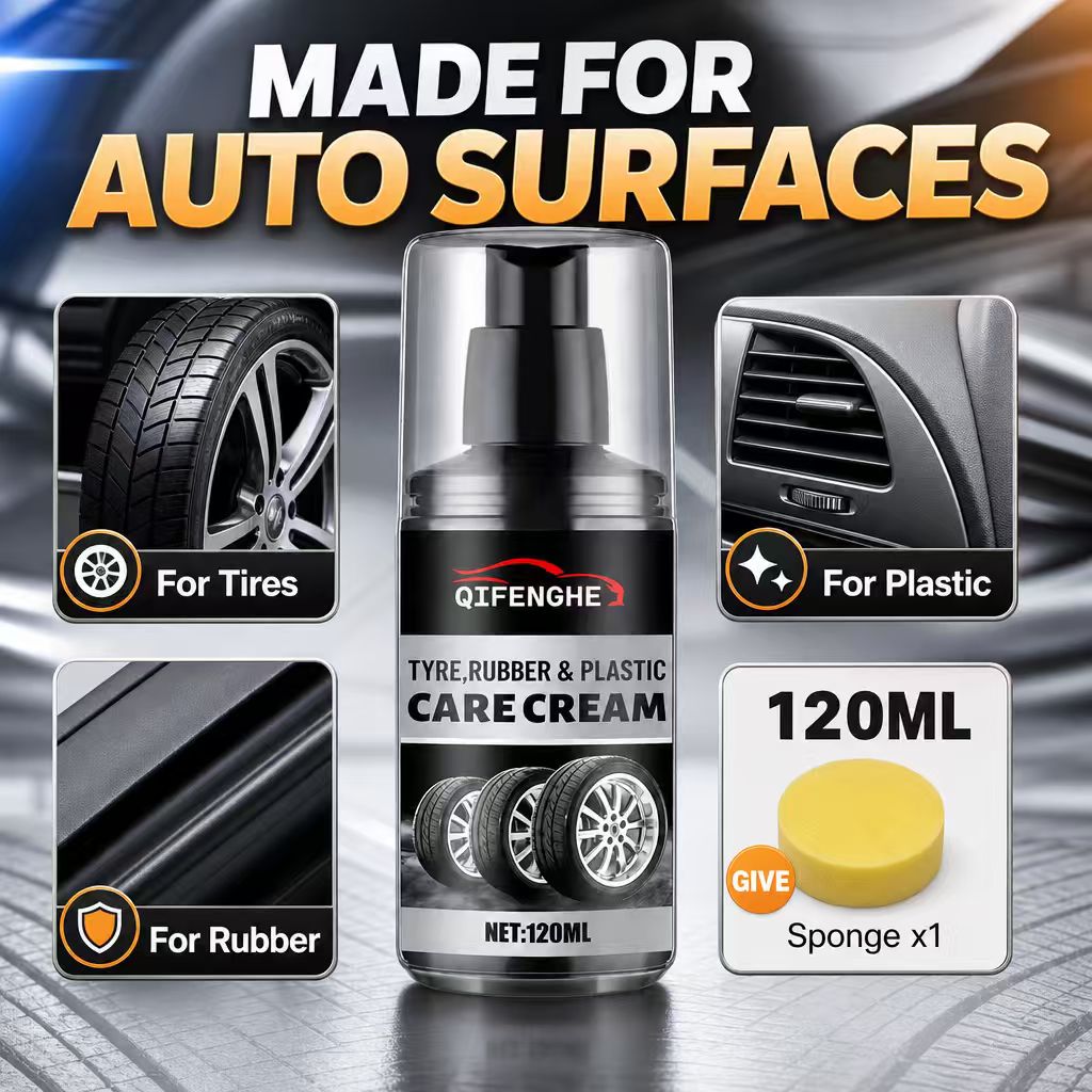 Tyre Rubber Plastic Care Cream - Trim Restorer Plastic 评论和价格