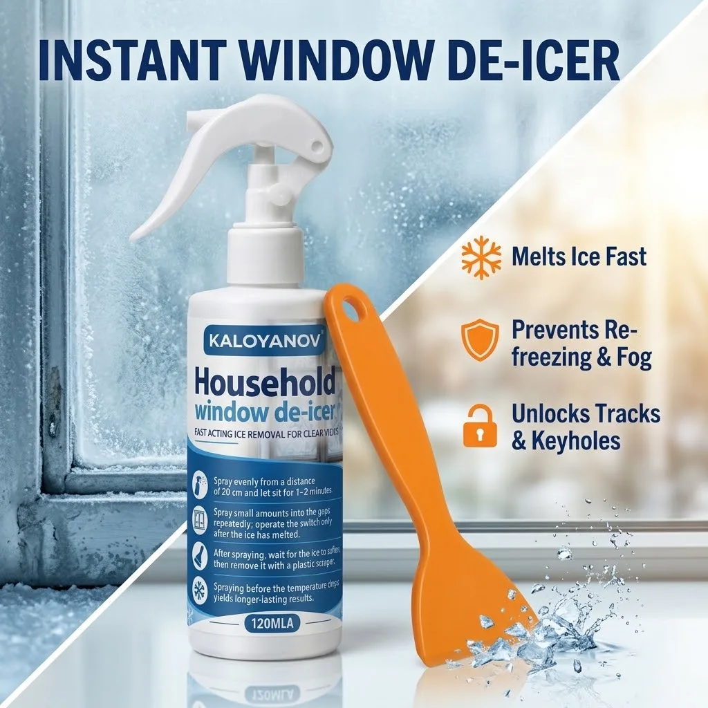 KALOYANOV Window Cleaner Spray - Glass Cleaner Streak 评论和价格