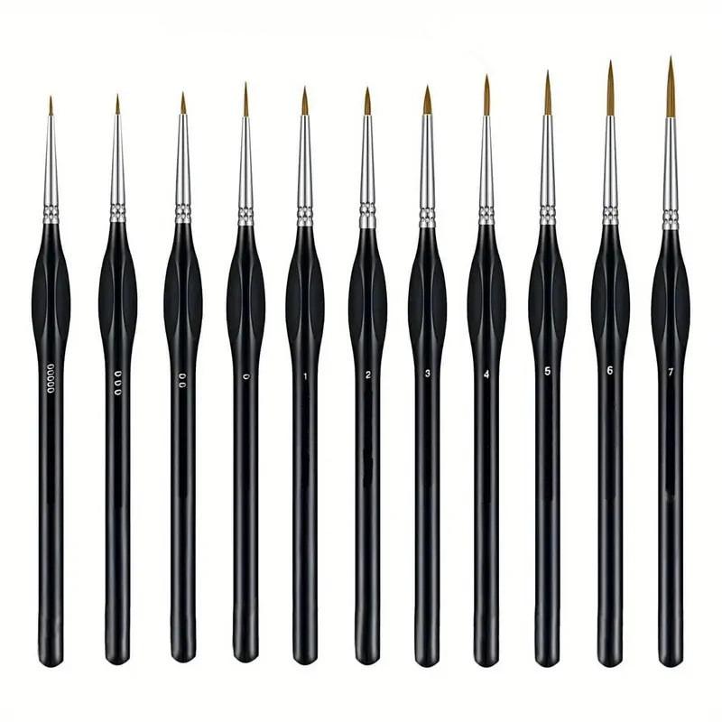 【B】Professional Miniature Pain - Detailing Brush Set 评论和价格