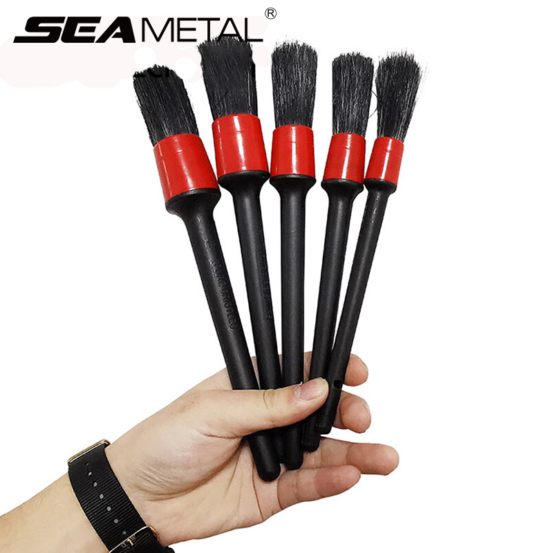 SEAMETAL 5pcs Car Detailing Br - Interior Detailing Kit 评论和价格