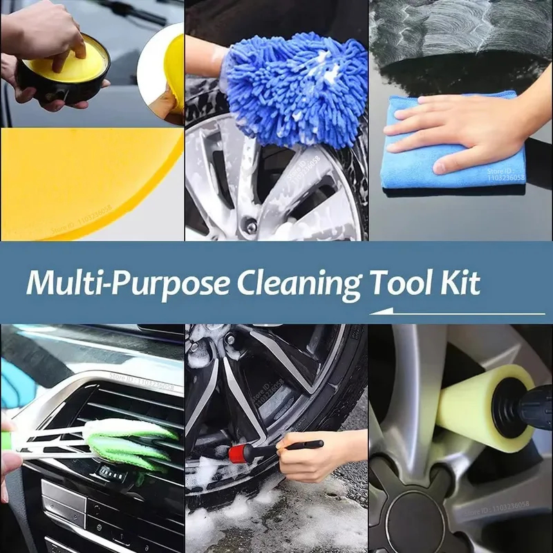 New Car Detailing Brushes Kit  - Detailing Brush Set 评论和价格
