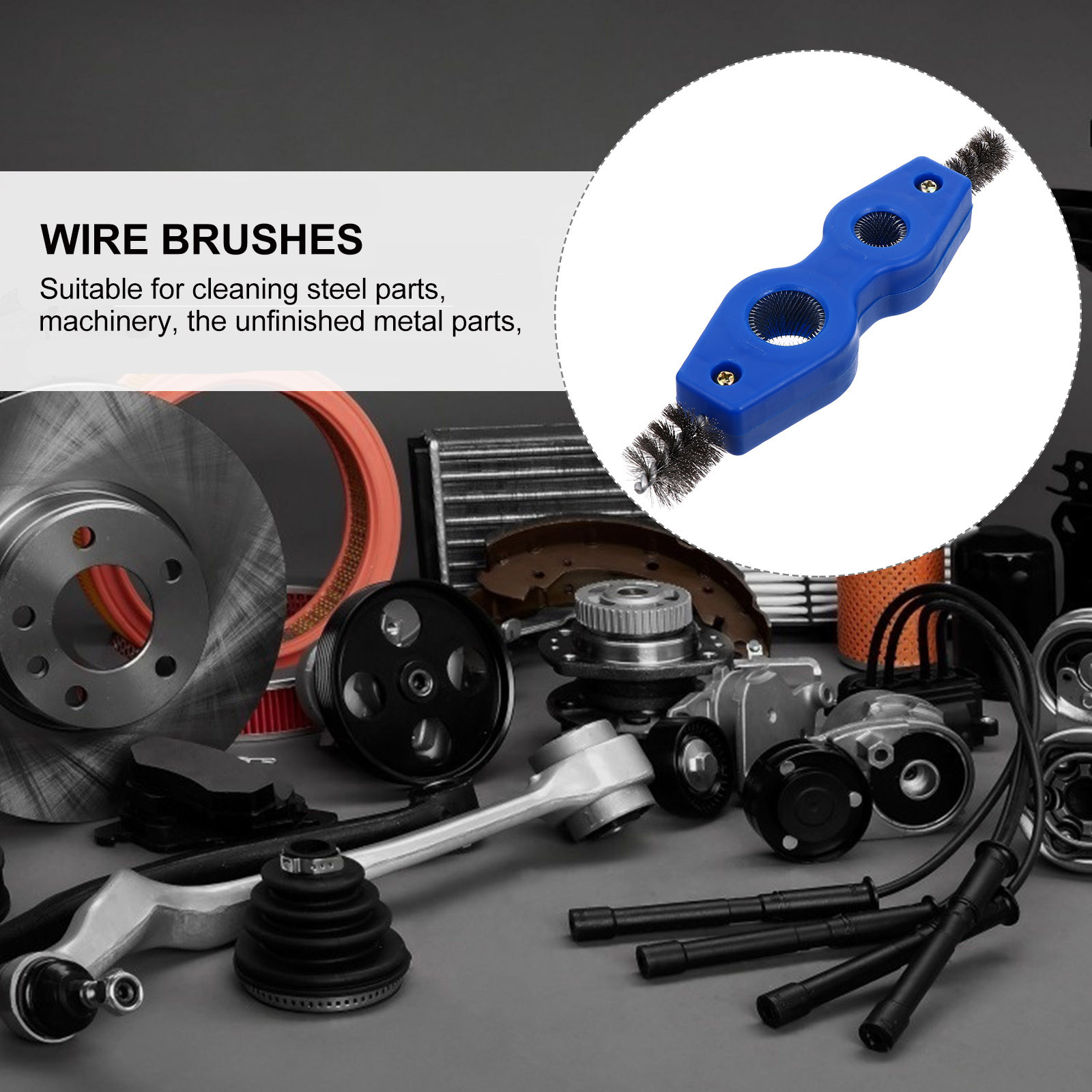 1Pcs Battery Wire Cleaning Bru - Car Cleaning Brush 评论和价格